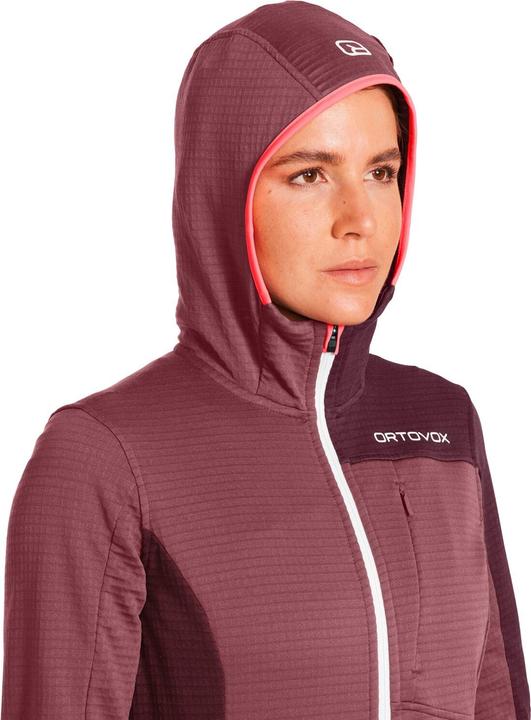 Produktbild Ortovox Women's Fleece Light Grid Hooded Jacket (XS)