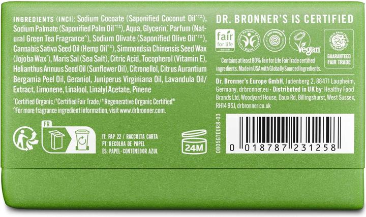 Produktbild Dr. Bronner's Naturseife (Hartseife, 140 g)