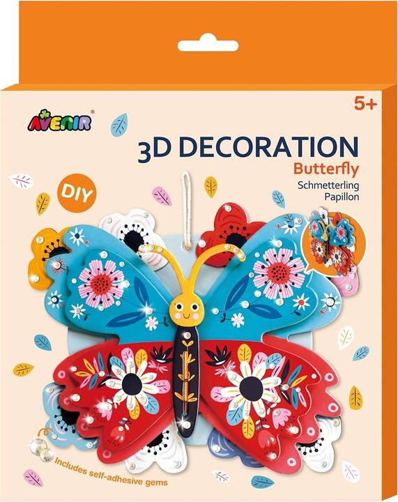Immagine prodotto Avenir Decorazione 3D Farfalla