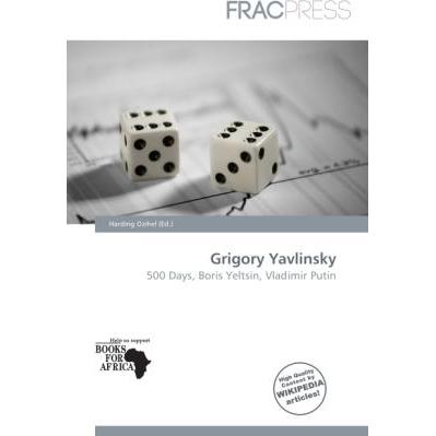 Grigory Yavlinsky, Fachbücher