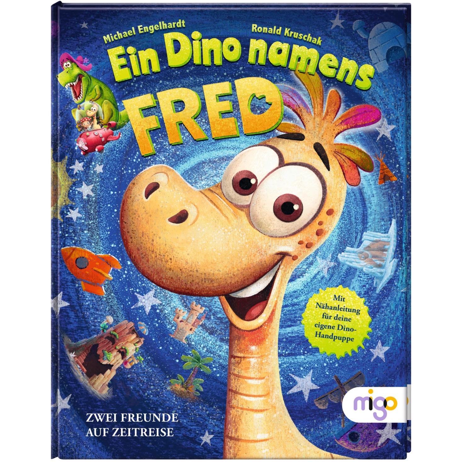 Ein Dino namens Fred, Kinderbücher von Ronald Kruschak, Michael Engelhardt