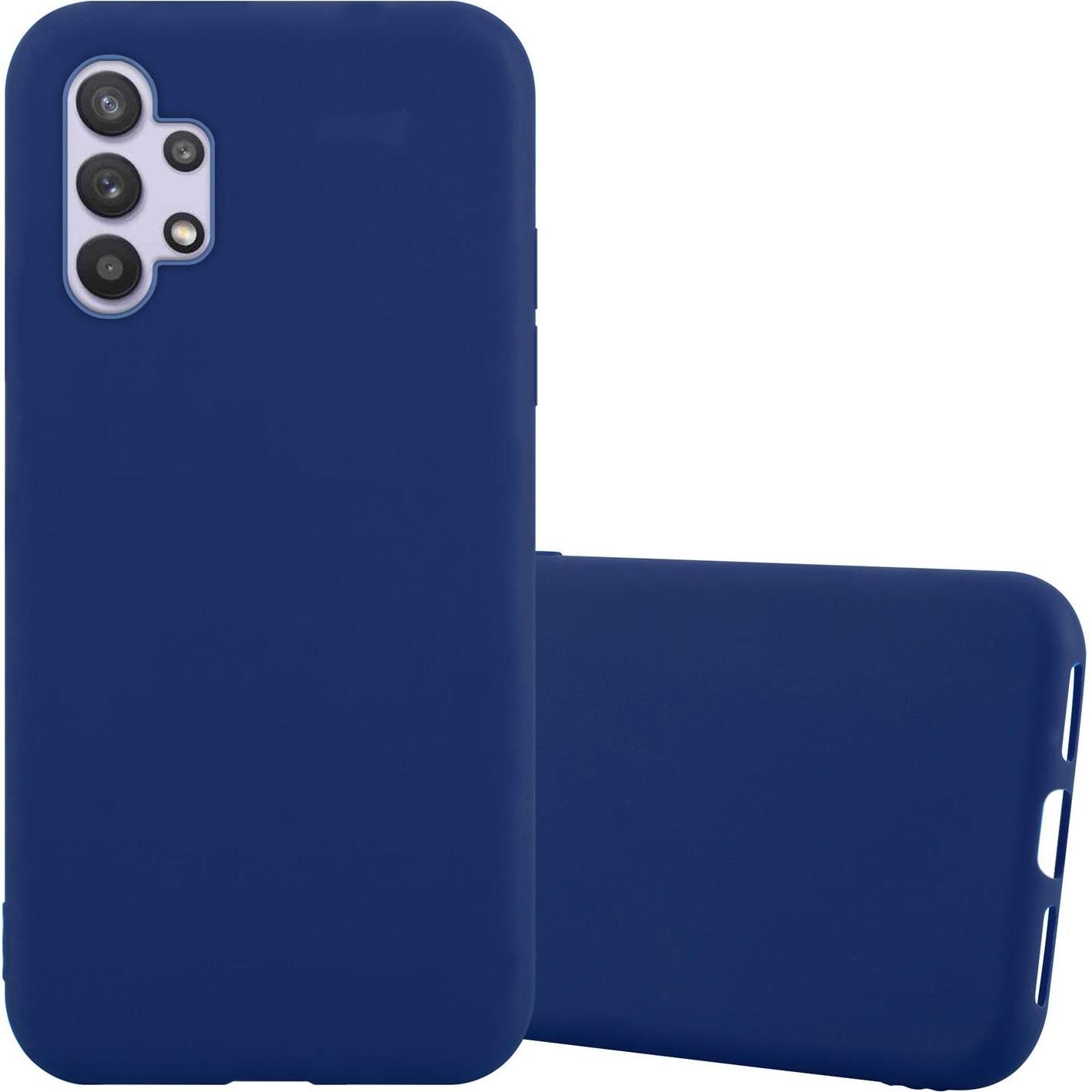 Cadorabo TPU Candy Cover (Samsung Galaxy A32 5G), Smartphone Hülle, Blau