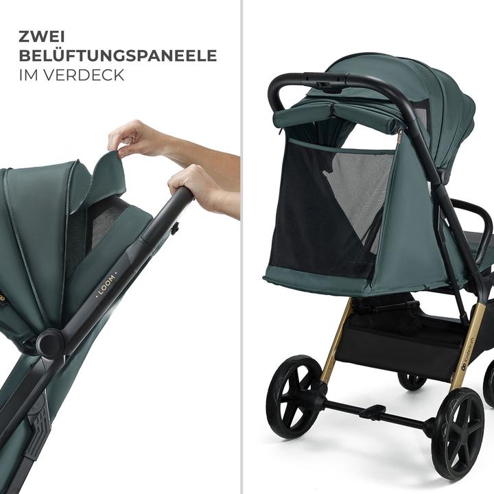 Produktbild KinderKraft stroller LOOM JADE GREEN