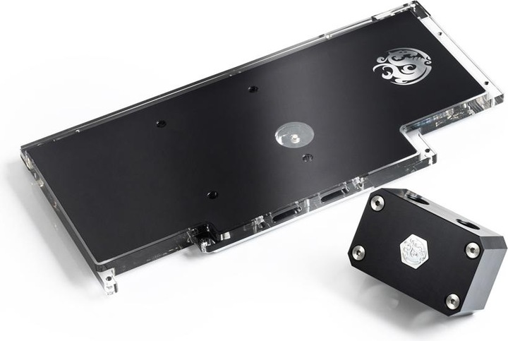 Bitspower X-TEND ASUS ROG Strix RTX 3090 Active Backplate, ARGB