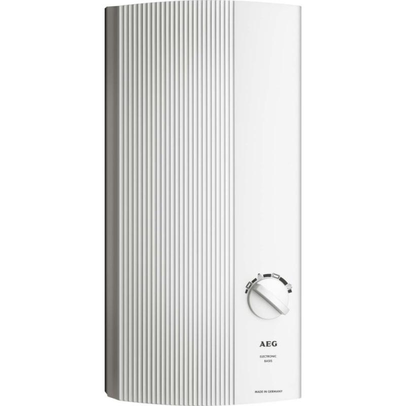 AEG Haustechnik, Warmwassergerät, DDLE Basis 13 kW Elektronischer Durchlauferhitzer, Temperaturwahl durch Anwendungssymb...