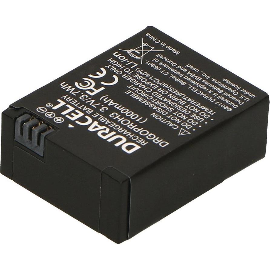 Thumbnail - Duracell Drgoproh3 (Akku), Kamera Stromversorgung, Schwarz