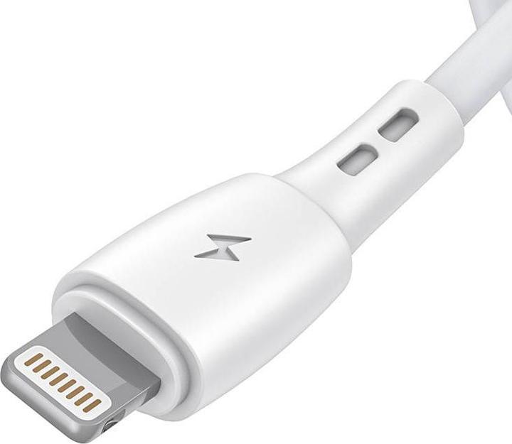 Produktbild Vipfan USB to Lightning cable Racing X05, 3A, 2m (white) (2 m, USB 3.0)