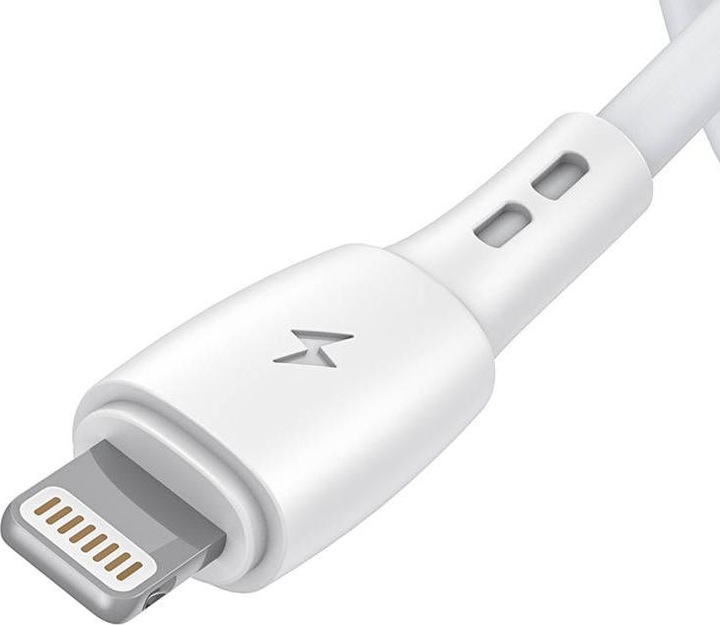 Immagine prodotto Vipfan Cavo da USB a Lightning Racing X05, 3A, 2m (bianco) (2 m, USB 3.0)