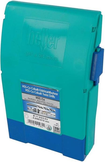 Produktbild Heller HSS Metall-Spiralbohrer-Set 19 (1,0 - 10,0 mm)