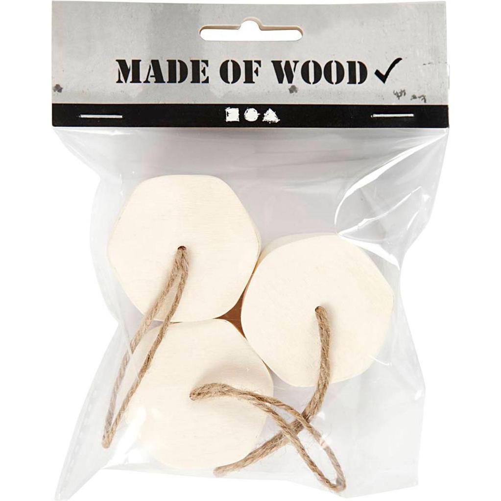 Thumbnail - Creativ Company Kleiderbügel-Holzkiste, 3-tlg.