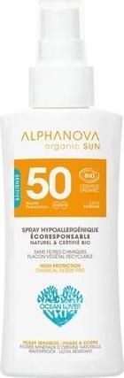 Immagine prodotto Alphanova SUN Spray Travel SPF50 liq ipoallergenico (Spray solare, SPF 50, 90 g)