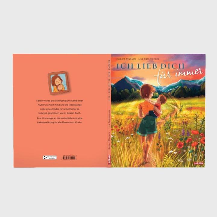 Actual product image Ich lieb' dich für immer (German, Lisa Rammensee, Robert Munsch, 2024)