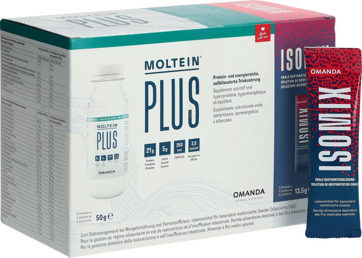 Image du produit Moltein Plus 2.5 (6x50g) + ISOMIX (12x13.5g) (1 pcs, Poudre, 711 g)