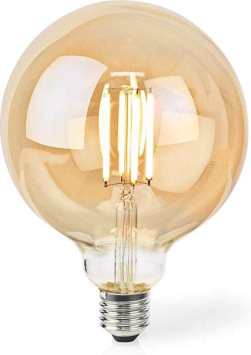 Produktbild Nedis SmartLife LED Filament Lampe | Wi-Fi | E27 | 806 lm | 7 W | Warmweiss | 1800 - 3000 K | Glas | (E27, 806 lm, 1x)