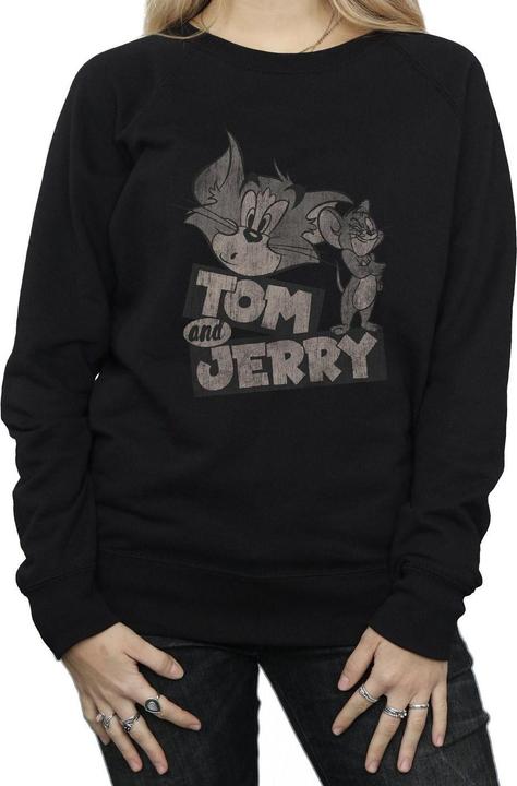 Actual product image Tom & Jerry Womens/Ladies Wink Cotton Sweatshirt (XXL)