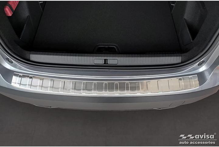 Actual product image Avisa Stainless steel bumper protection for Citroen C4 / E-C4 (electro) from 2021 until today (Rear, Long format)
