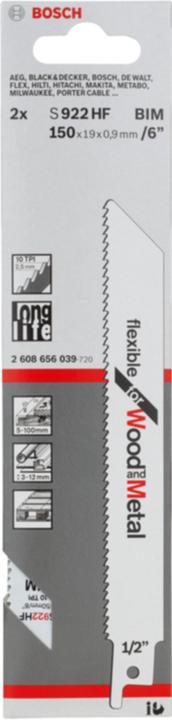 Produktbild Bosch Professional Zubehör Säbelsägeblatt S 922 HF