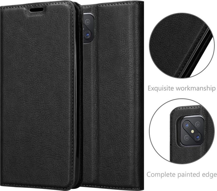 Actual product image Cadorabo Book Invisible Magnet Cover (Oppo A92s)
