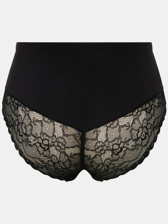 Produktbild Ulla Popken Midislips, 2er-Pack, seitlicher Spitzeneinsatz (42, 44, 2er Pack)
