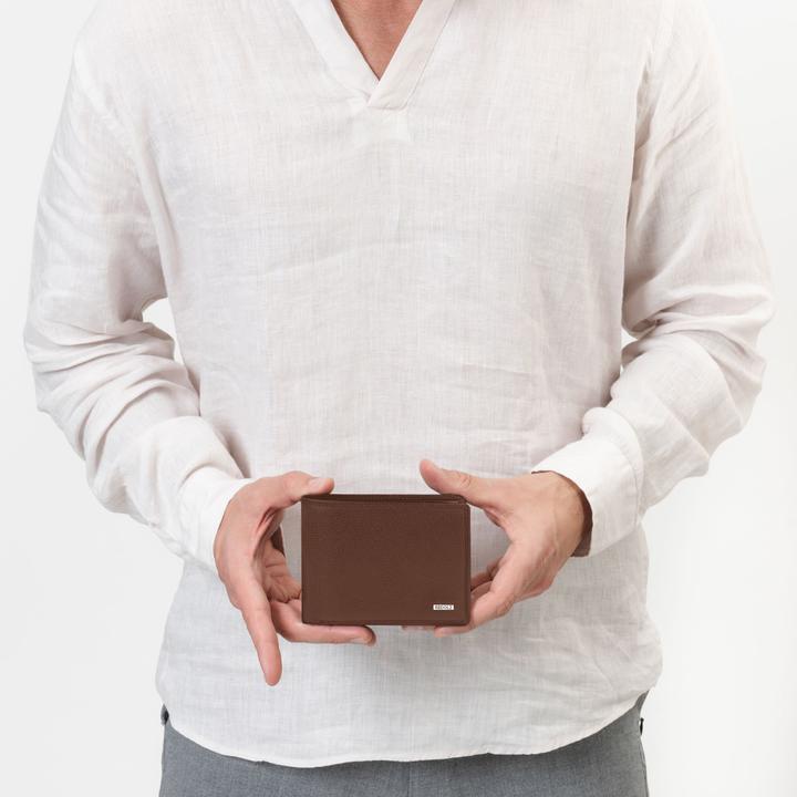 Produktbild Redolz Leather Essentials QF Geldbörse RFID Leder 12 cm ausklappbar