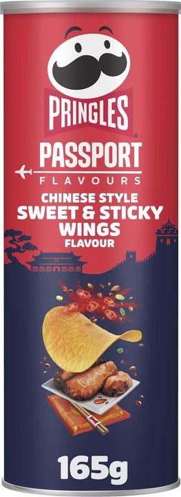 Image du produit Pringles Chips Passport Sweet and Sticky Wings 165 g (165 g)