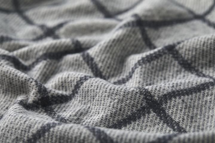 Actual product image David Fussenegger Flannel blanket plaid.46226040