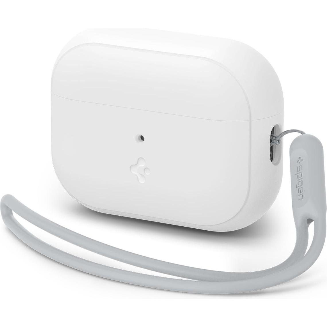 Spigen Silicone Fit Strap (Kopfhörer Tasche), Kopfhörertasche + Schutzhülle, Weiss