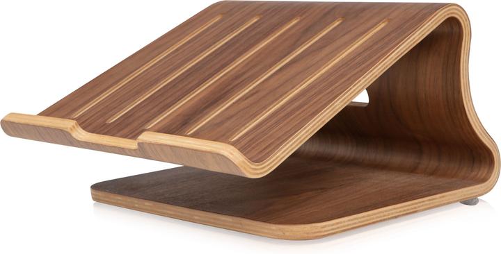 Actual product image Lockhart & Fleming Gloucester -kannettavan tietokoneen jalusta, p??hkin??puu