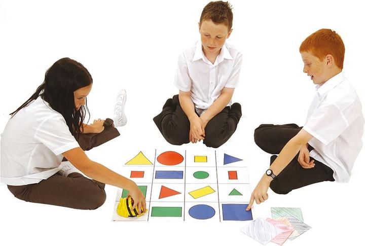 Actual product image TTS Bee-Bot floor mat with geometric shapes (4 - 10 years)