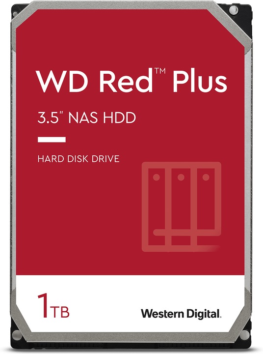 WD Red Plus (1 TB, 3.5", CMR)