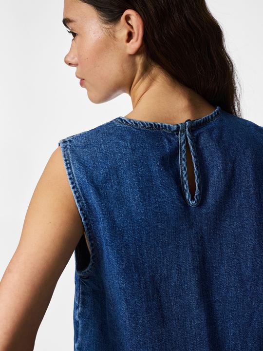 Immagine prodotto Pieces Pcsilke Sl Denim Top Noos Bc (M)
