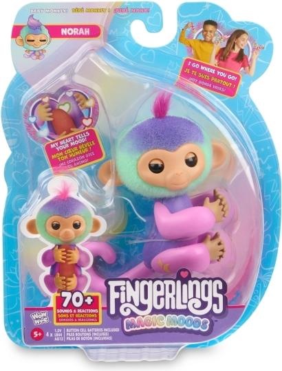 Immagine prodotto WowWee FINGERLINGS Dito della fortuna Fingerling Magia dell'umore Abe