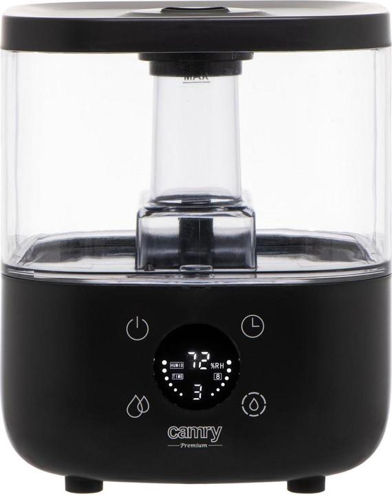 Camry CR 7973b Ultrasonic Humidifier, Black (35 m²)