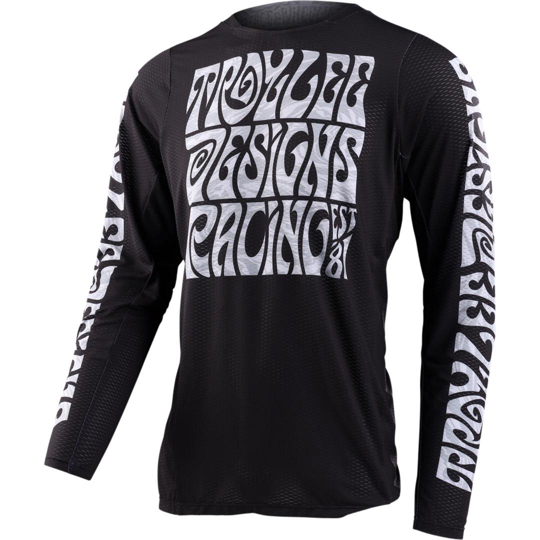 Troy Lee Designs, Herren, Velotrikot, GP PRO Air Jersey - Manic Monday (S), Schwarz, S