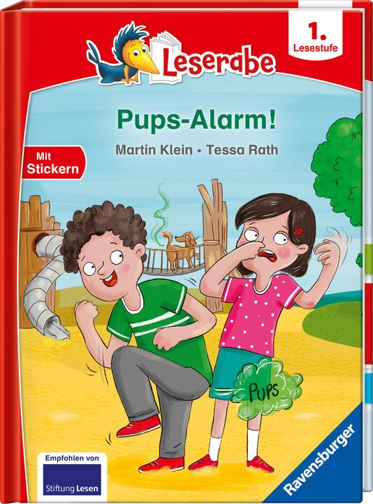 Ravensburger Leserabe - 1. Lesestufe: Pups-Alarm! (Allemand, Tessa Rath, Martin Klein, 2025)