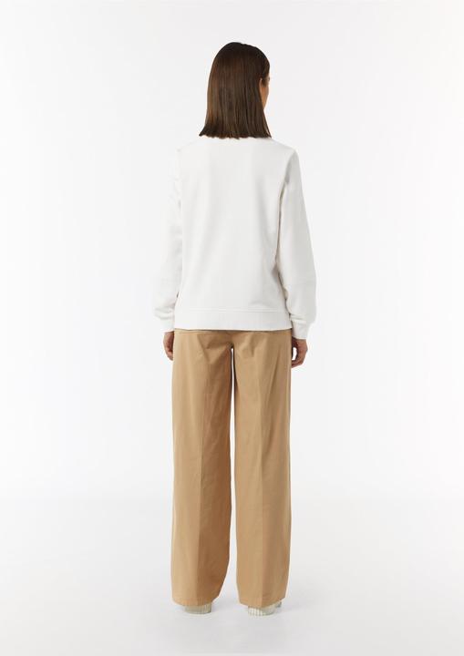 Produktbild Comma Sweatshirt Sweatshirt mit Artwork und seitlichen Schlitzen (44)