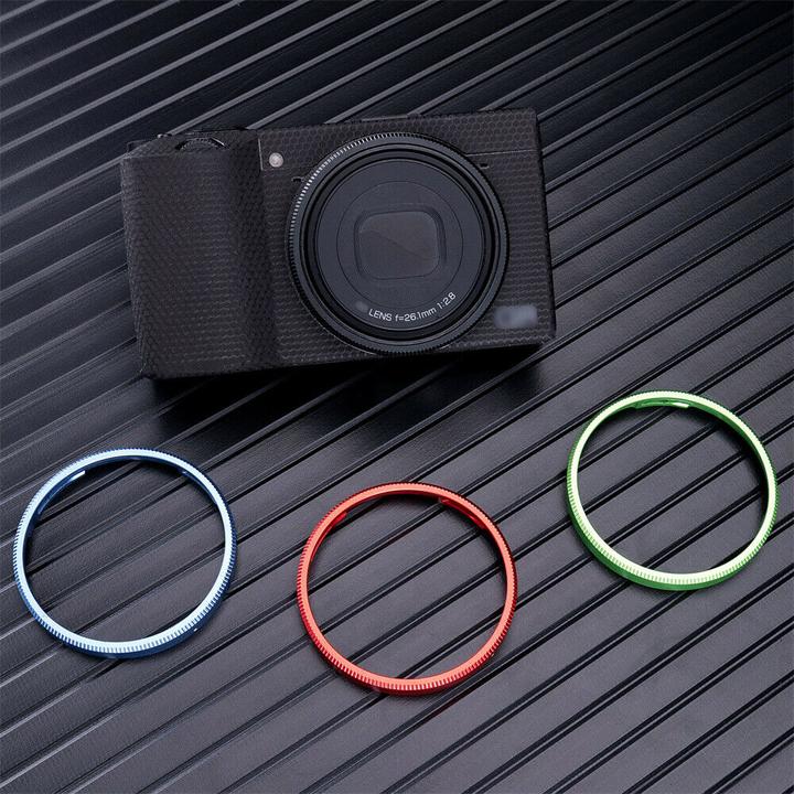 Image du produit JJC RN GR3X BLACK Bague de décoration de l'objectif pour Ricoh GRIIIx