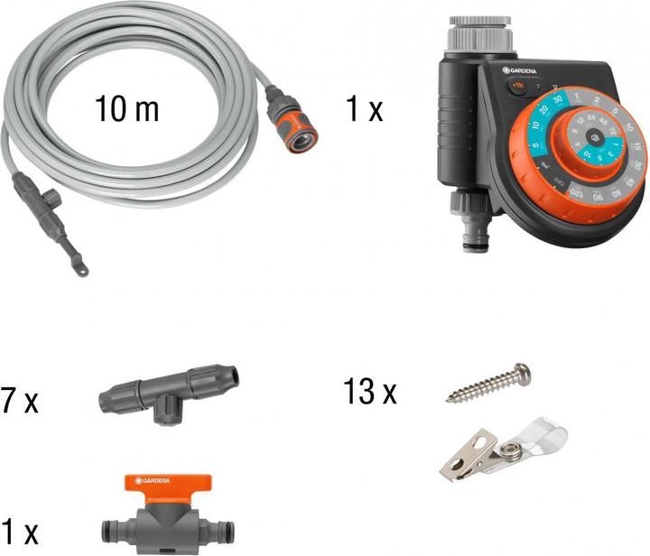 Produktbild Gardena city gardening Outdoor Sprühnebel Set Automatic (Bewässerungsset)