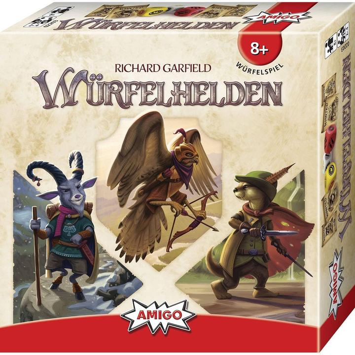 Actual product image Amigo Dice heroes, d (German, 2 - 4 Players)