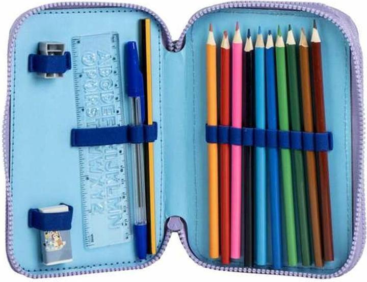 Actual product image Cerdá Bluey double pencil case