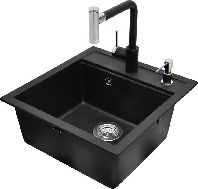 Aquasanita SINK TESA SQT100-601W-7783 BLACK