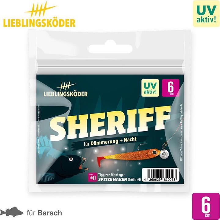 Produktbild Lieblingsköder Sheriff (Dämmerung, Nacht) (10 cm)