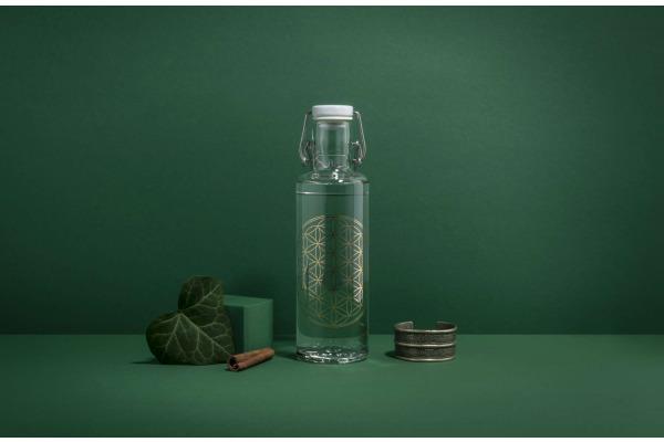 Actual product image Soulbottles Drinking Bottle Flower of Life 0.6L (0.60 l)