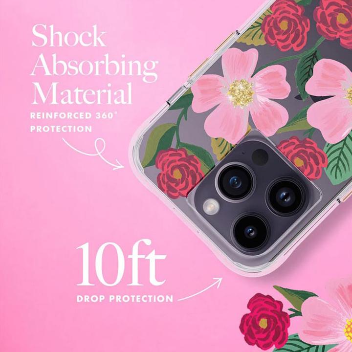 Actual product image Case-Mate Rifle Paper Co iPhone 14 Pro Hulle (Apple iPhone 14 Pro)