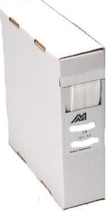 Image du produit Melbye Gaine thermorétractable en MINI-BOX à paroi fine sans adhésif 19/6 blanc, longueur 3 mètres