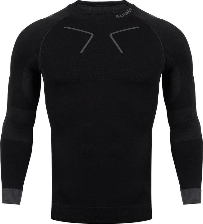 Produktbild No Name Thermoaktives Herren Sweatshirt Alpinus Tactical Base Layer schwarz-grau GT43219 (M)