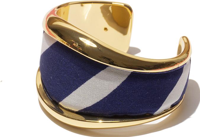 Produktbild MM33 Bangle Marina stripes (5% Silber, 95% Messing)
