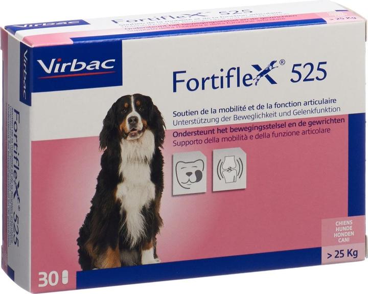 Virbac Fortiflex Tabletten 525 mg Blist (Senior, Adult, Junior, 30 Stk., 92 g)