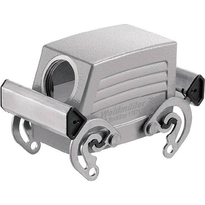 Weidmüller Tüllengehäuse Querbügel Alu IP66 1787570000, Elektronikkabel + Stecker, Grau