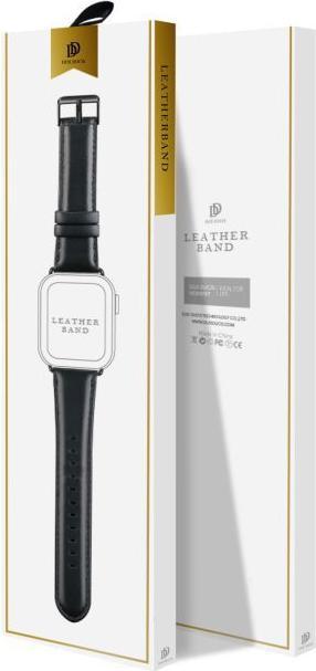 Immagine prodotto Dux Ducis Cinturino di ricambio in vera pelle della serie Business (44 mm, 45 mm, 42 mm, Vera pelle, Apple Watch Serie 4, Apple Watch Serie 5, Apple Watch Serie 6, Apple Watch Series 7, Apple Watch Series 8, Apple Watch Series 9, Apple Watch SE, Apple Watch Series 1, Apple Watch Series 2, Apple Watch Series 3)
